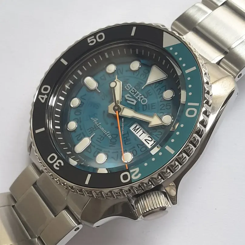 Seiko 5 Men's Sports 'Time Sonar' Dial Watch | SRPJ45K1